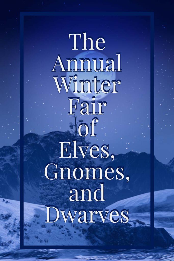 Book Cover: The Annual Winter Fair of Elves, Gnomes, and Dwarves